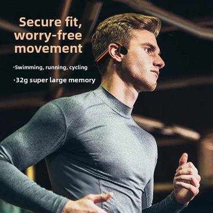 Bone conduction wireless Bluetooth sports