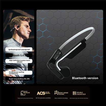 Bone conduction wireless Bluetooth sports
