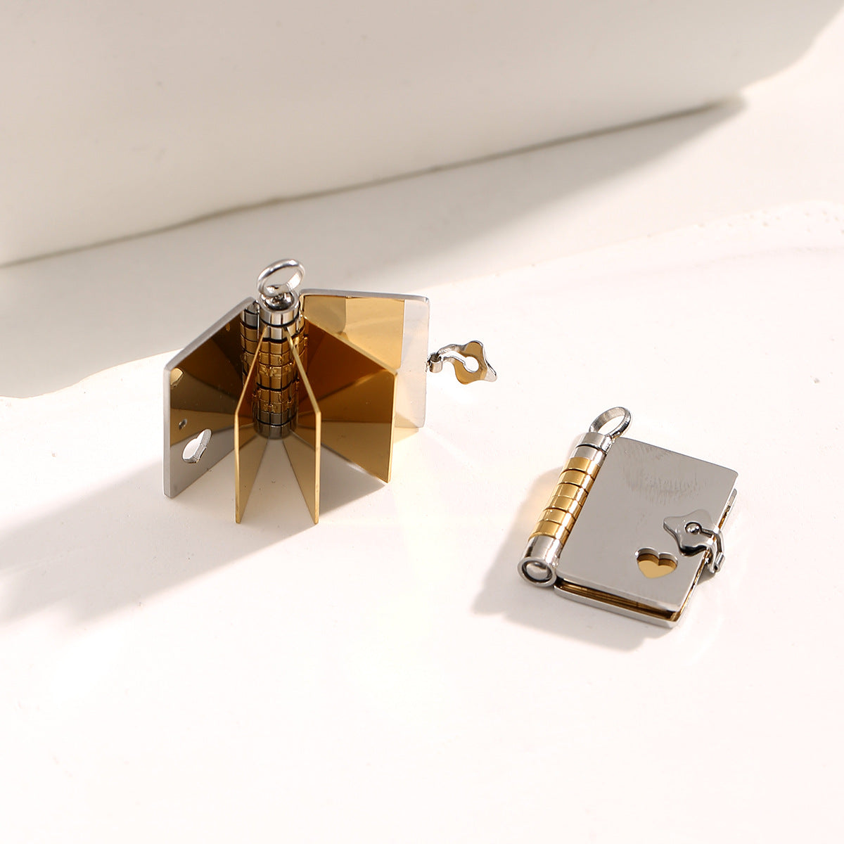 Book necklace