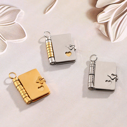 Book necklace