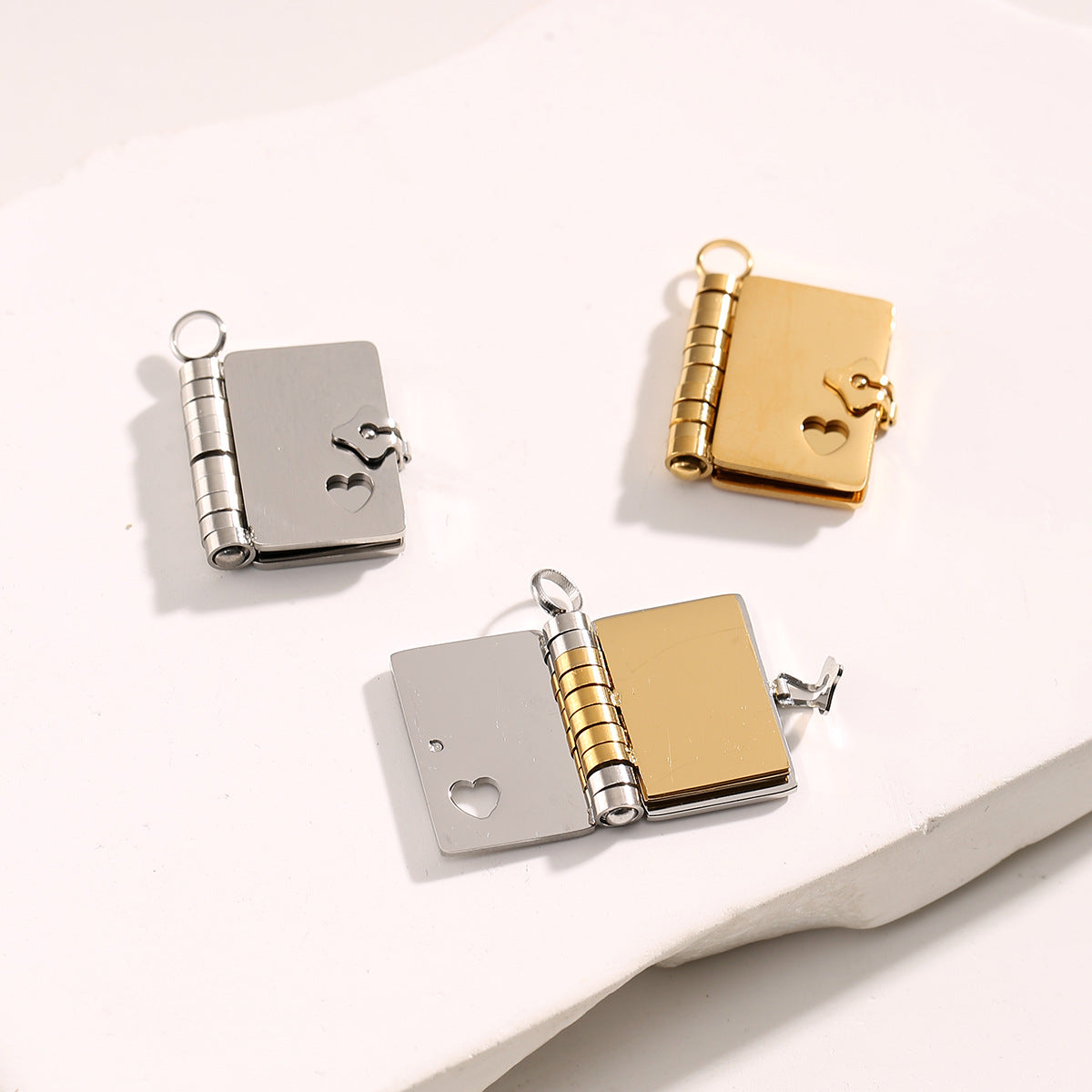 Book necklace
