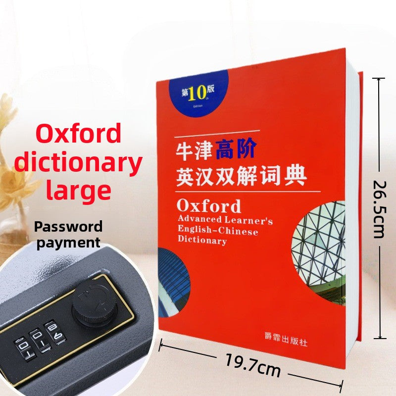 Book Safe Piggy Bank