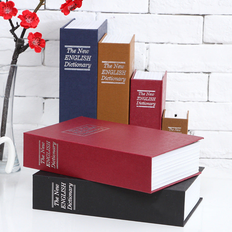 Book Safe with Key Lock