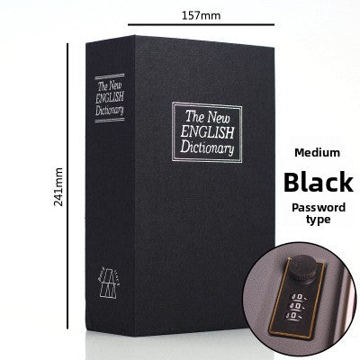 Book Safe with Key Lock