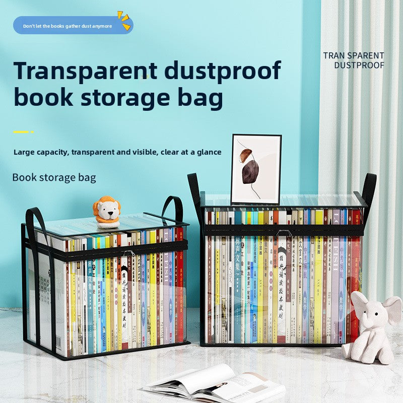 Book Storage Box Waterproof Transparent