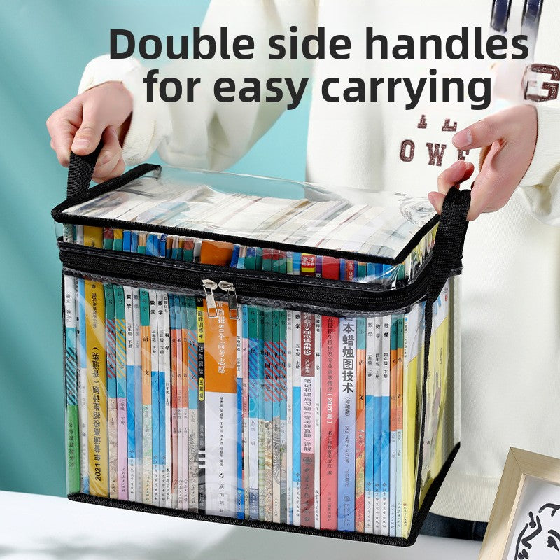 Book Storage Box Waterproof Transparent