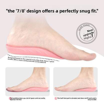 Boost Heightening Insoles with Arch Support