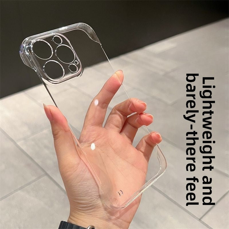 Borderless Transparent Hard Phone Case