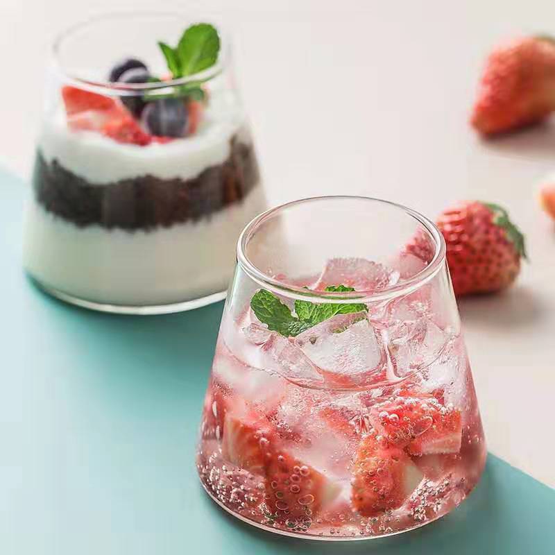 Borosilicate Glass Fuji Mountain Drinking Cup