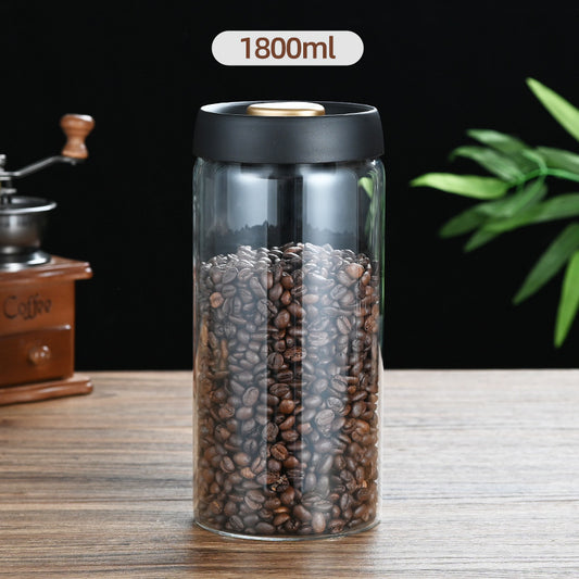 Borosilicate Glass Vacuum Sealed Storage Jar