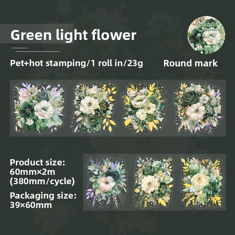 Botanical Theme Reusable Stickers