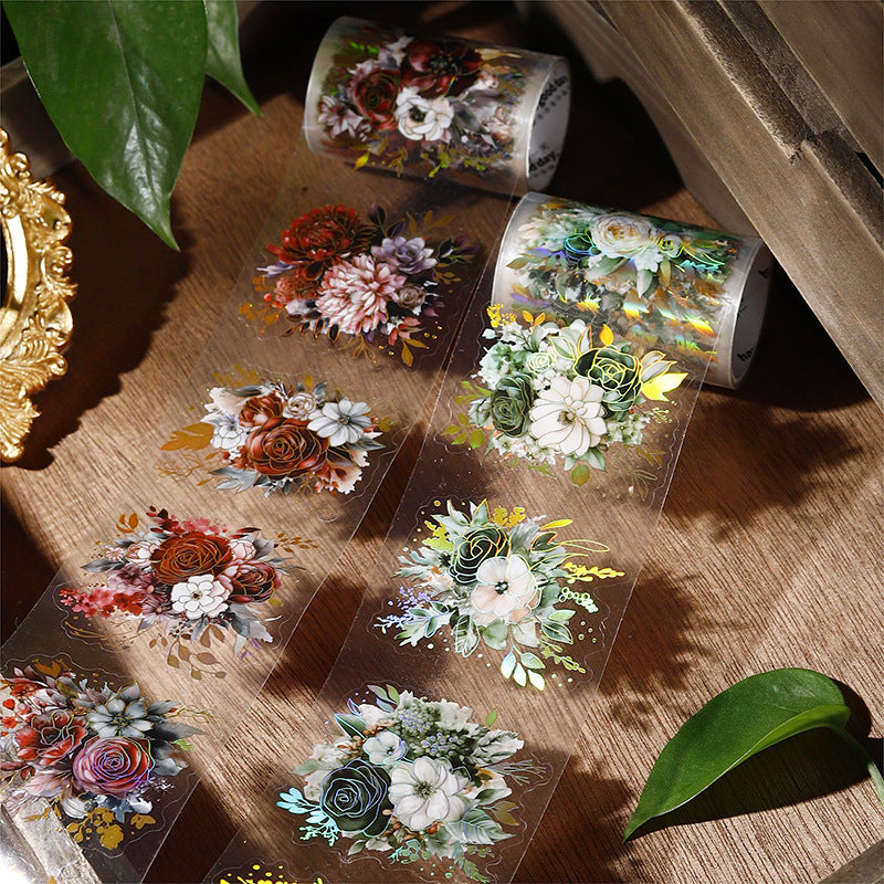 Botanical Theme Reusable Stickers
