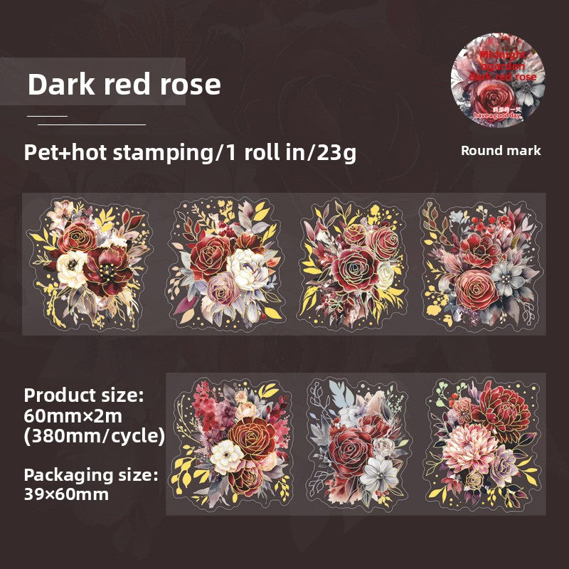 Botanical Theme Reusable Stickers