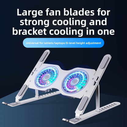 Bottom of the notebook cooling stand