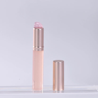 Bouncy silicone lip brush