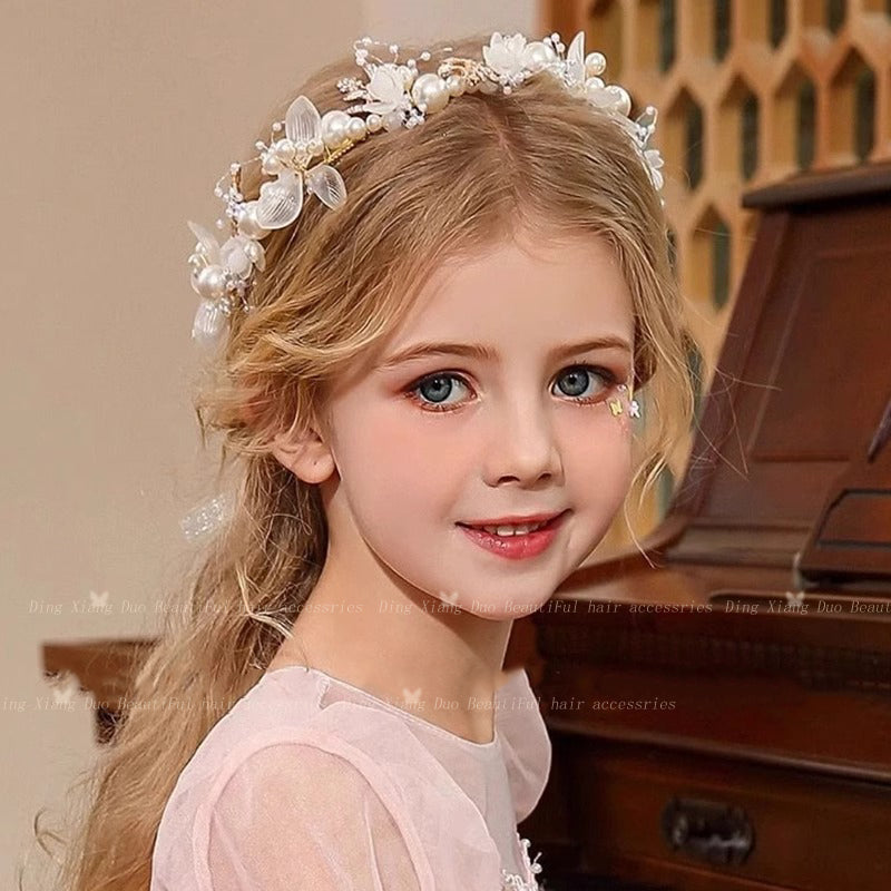 Bouquet crown hairband