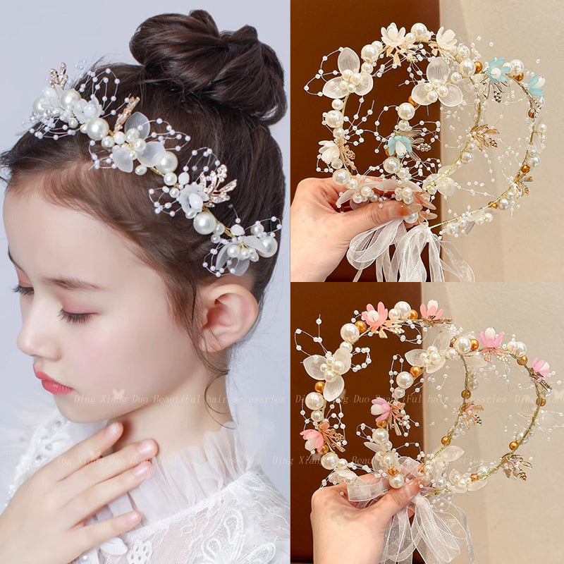Bouquet crown hairband