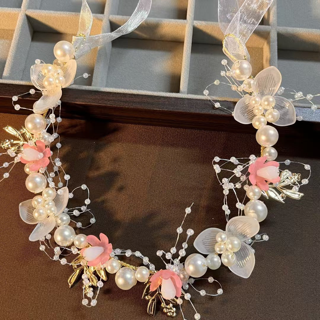 Bouquet crown hairband