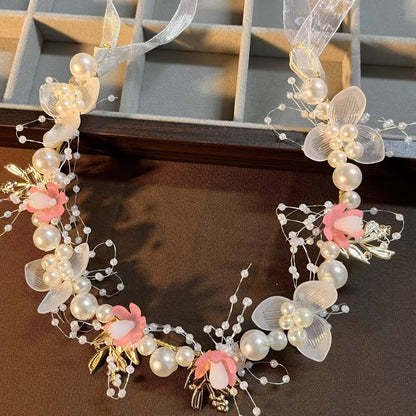 Bouquet crown hairband