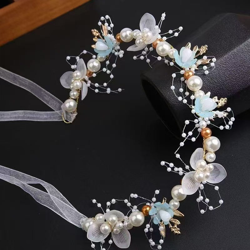 Bouquet crown hairband