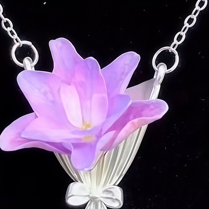 Bouquet Pendant Necklace