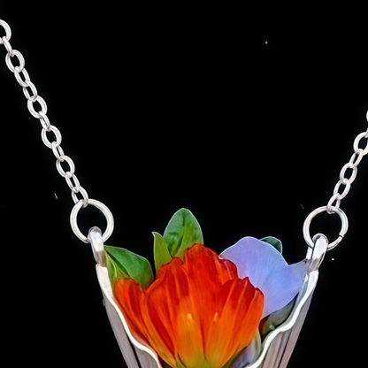 Bouquet Pendant Necklace