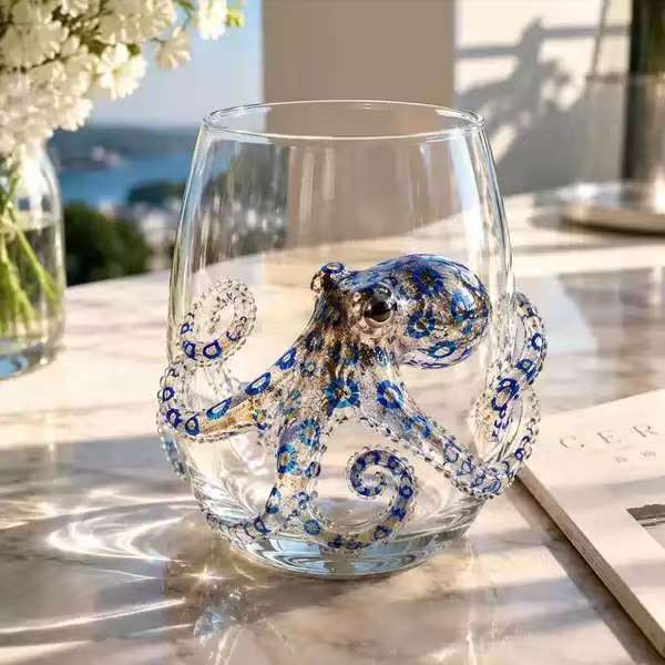 Bouquet Shaped Whiskey Glass