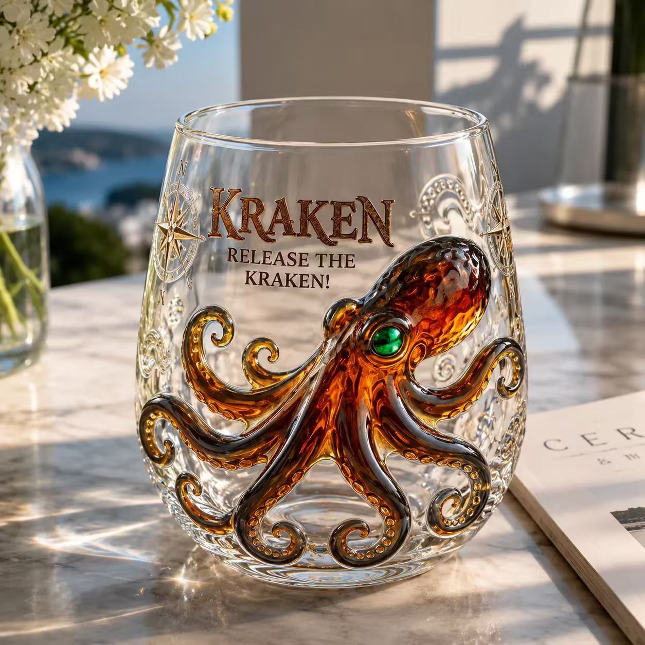 Bouquet Shaped Whiskey Glass