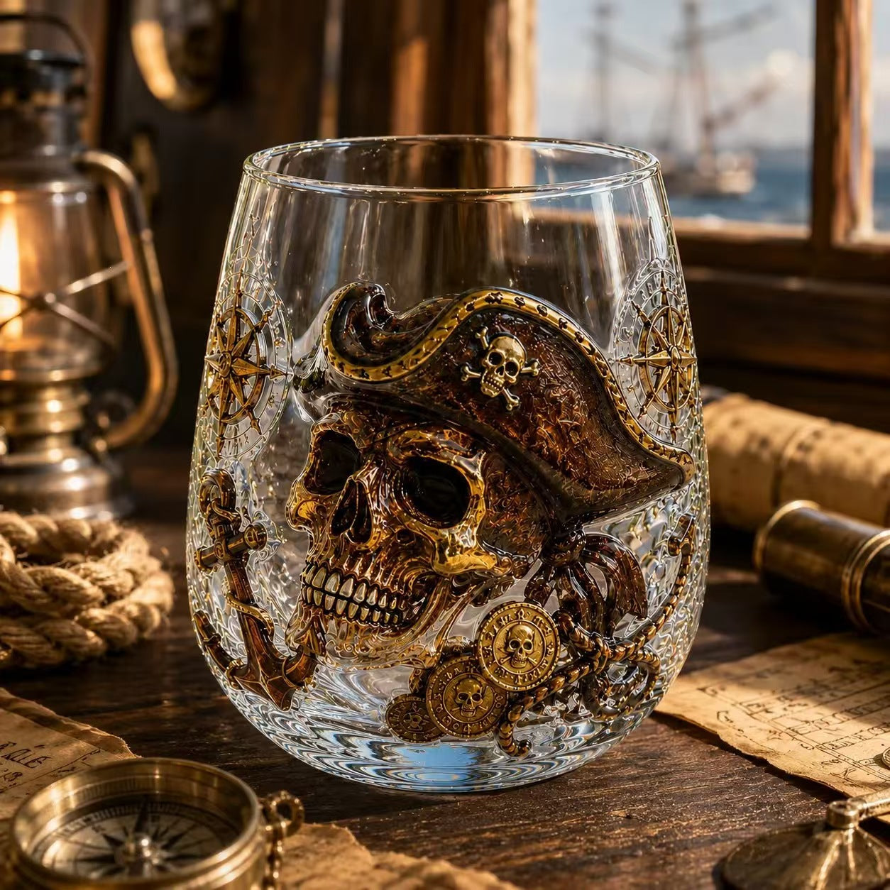 Bouquet Shaped Whiskey Glass