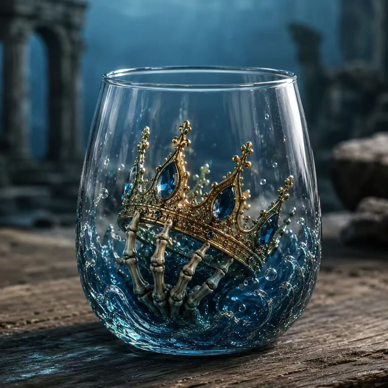 Bouquet Shaped Whiskey Glass