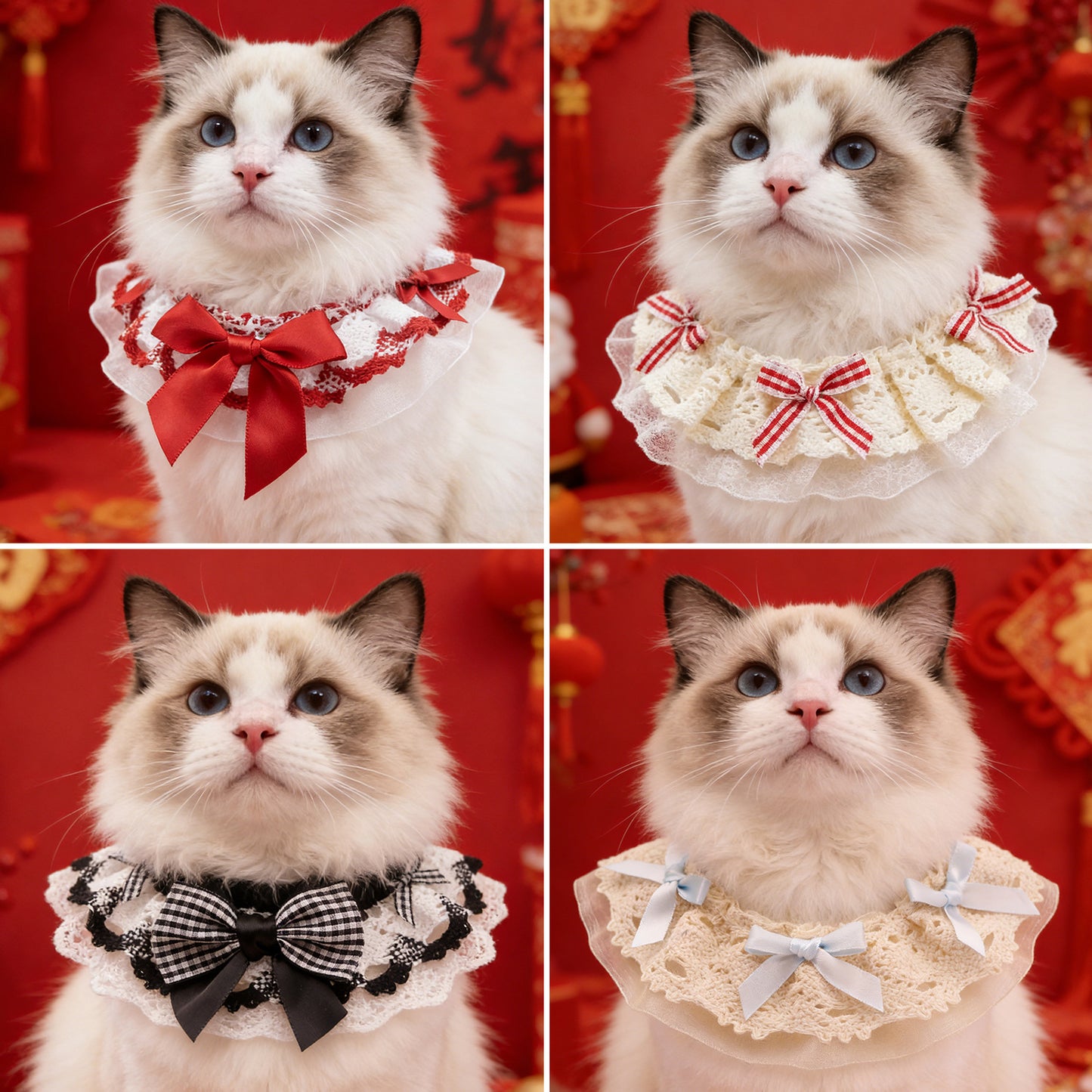 Bow Butterfly Pet Scarf
