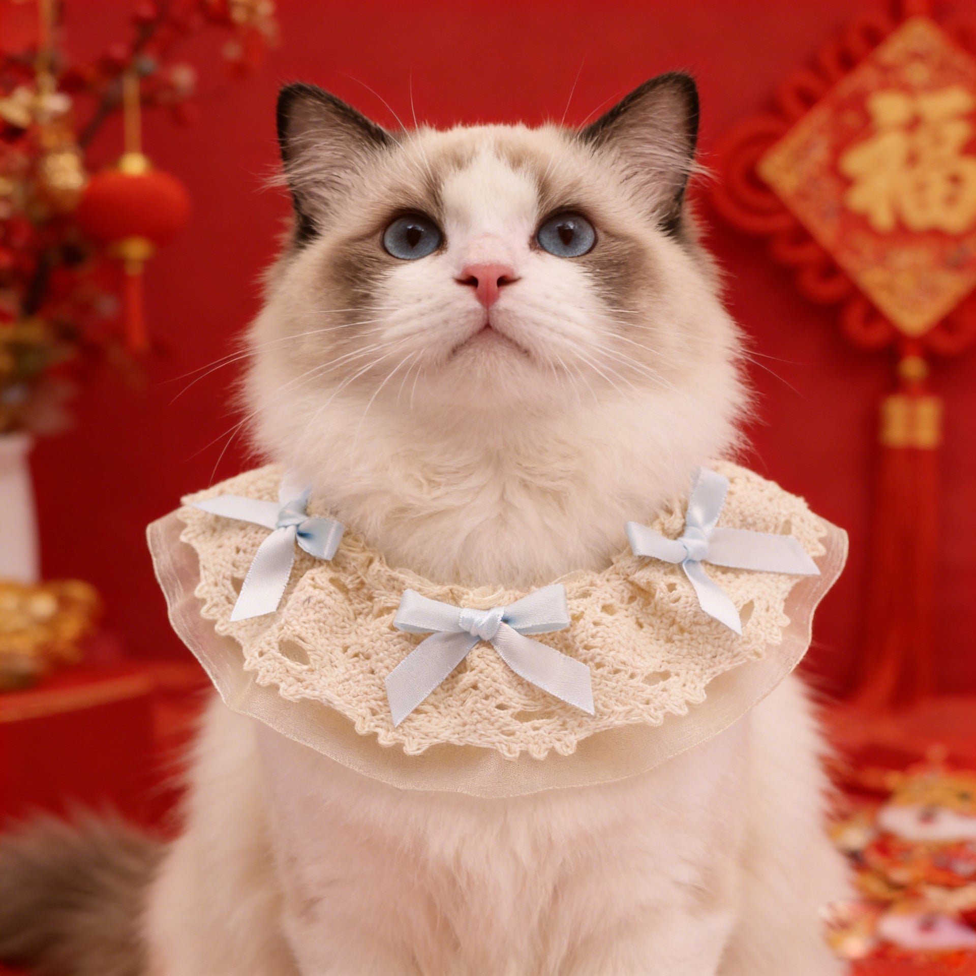 Bow Butterfly Pet Scarf