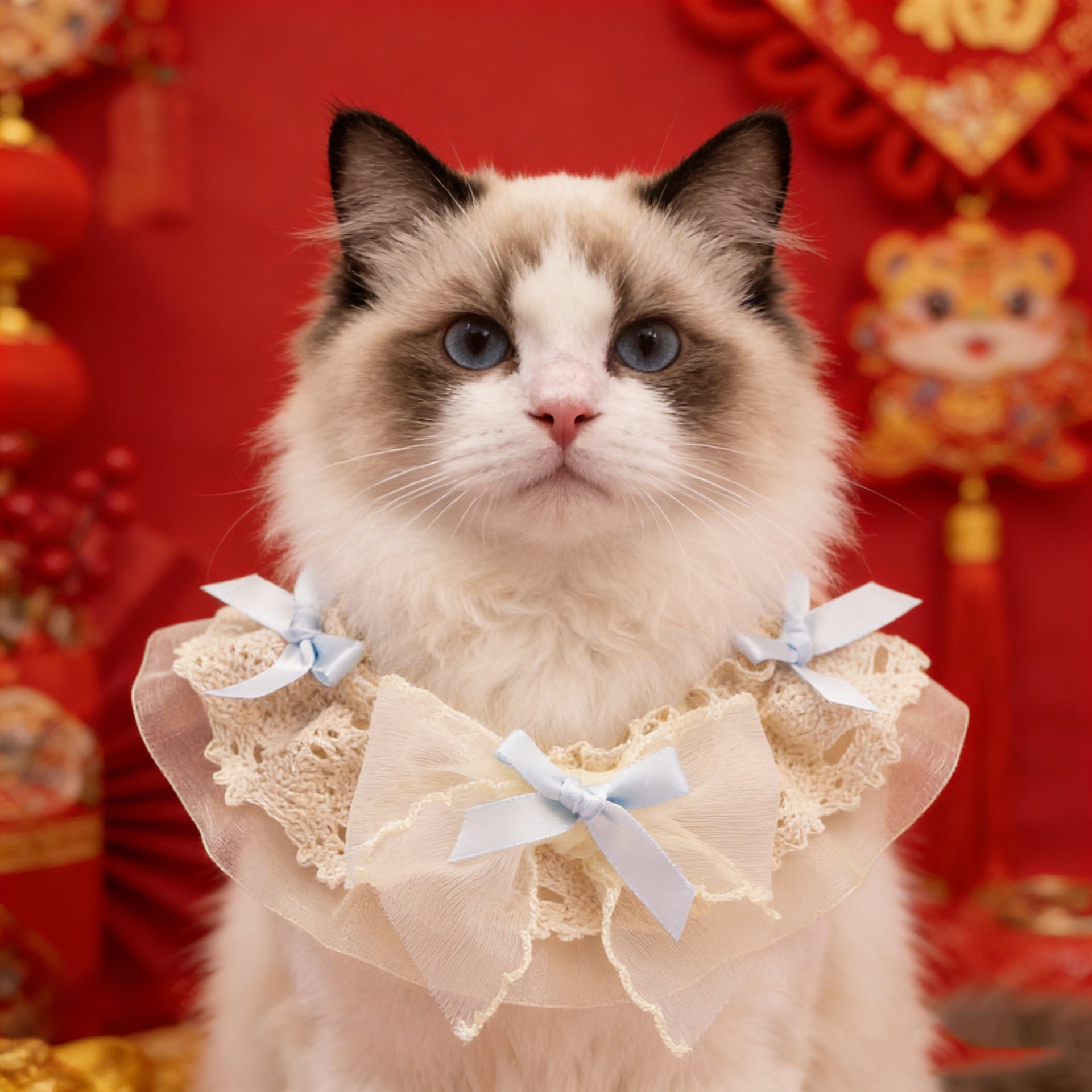Bow Butterfly Pet Scarf