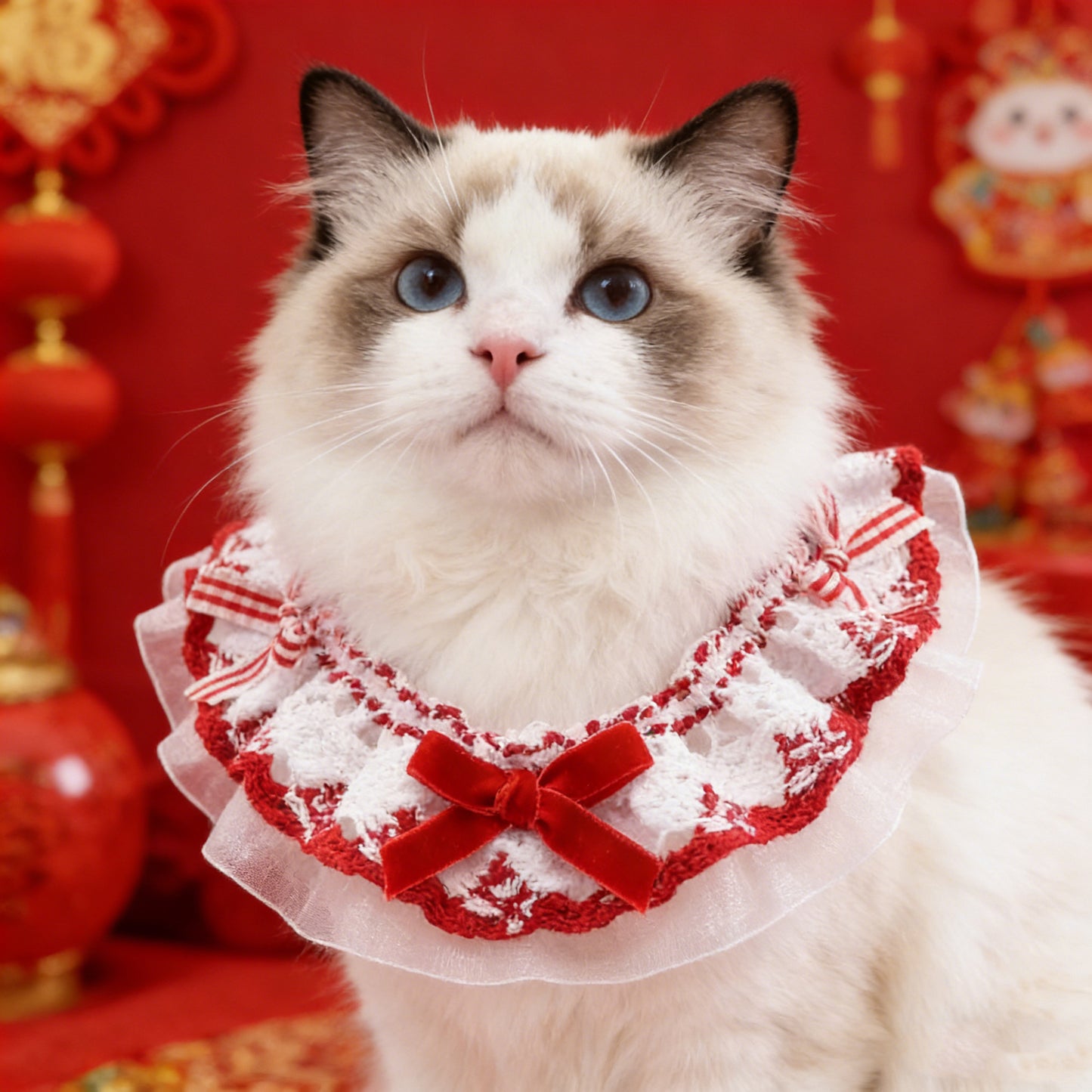 Bow Butterfly Pet Scarf