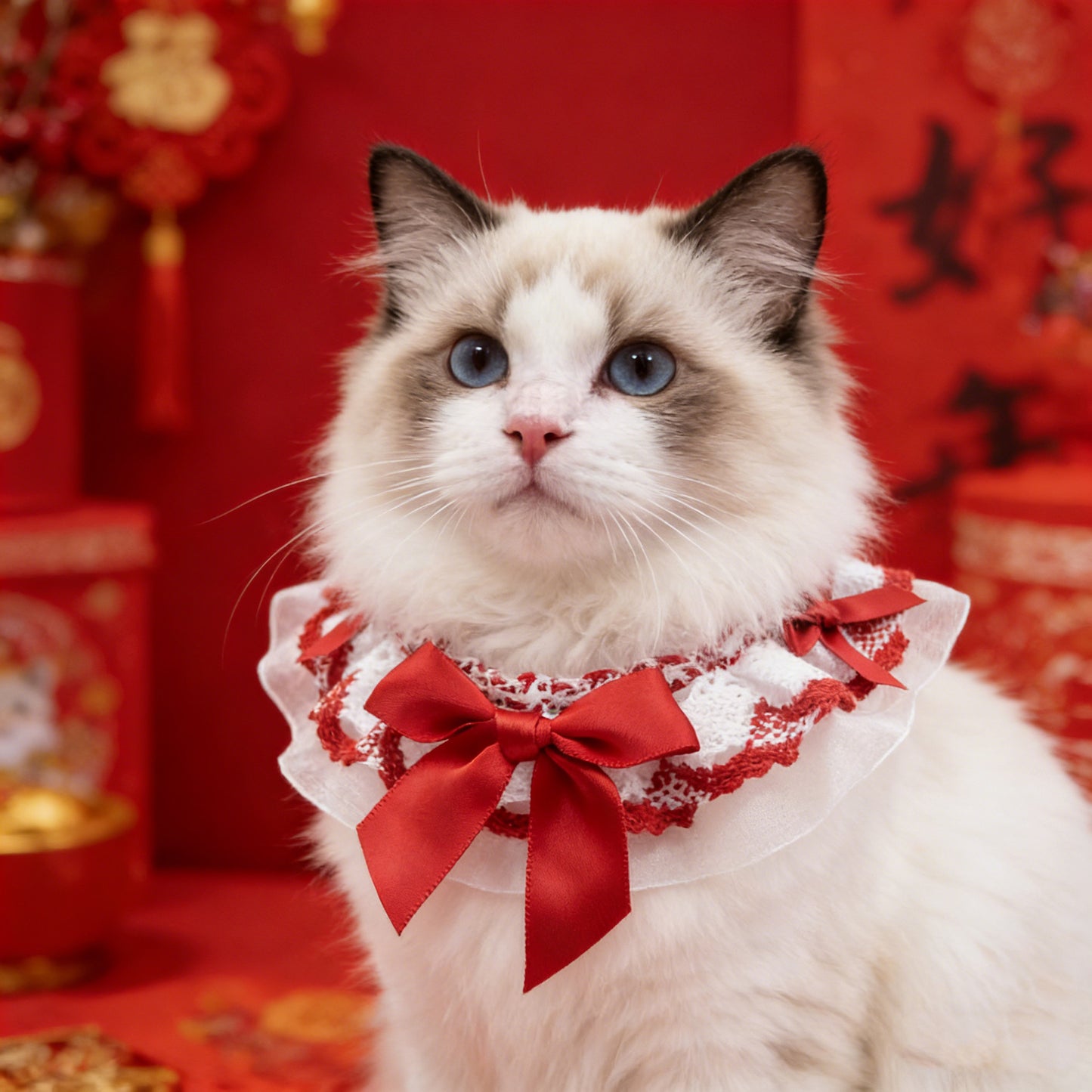 Bow Butterfly Pet Scarf