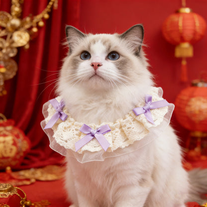 Bow Butterfly Pet Scarf