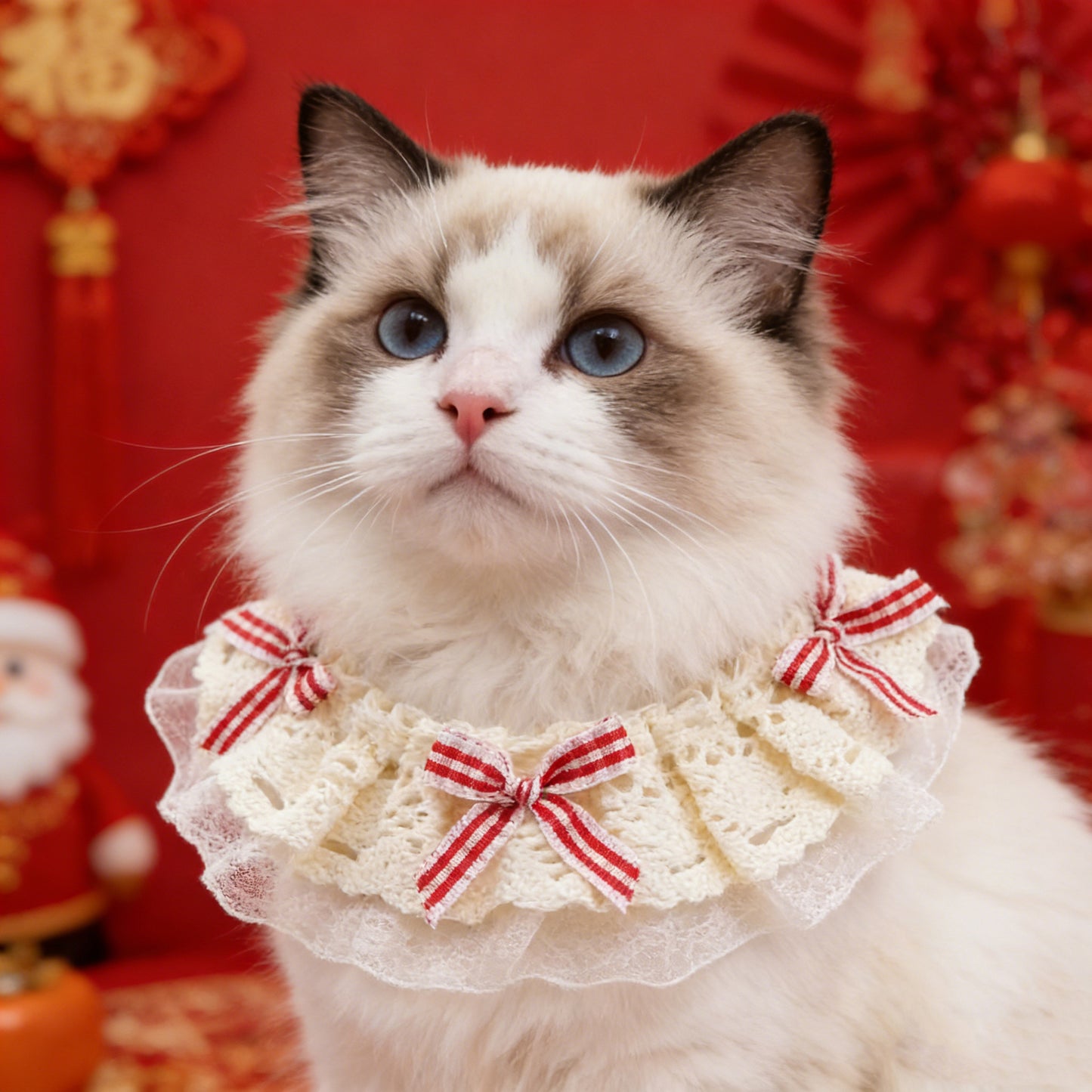 Bow Butterfly Pet Scarf