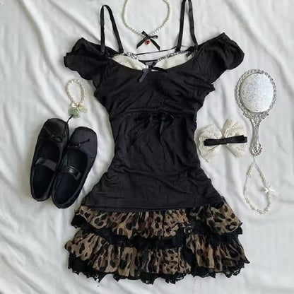 Bow Detail Suspender Top