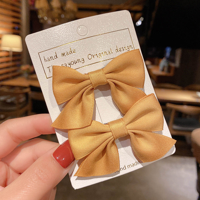 Bow hair clip