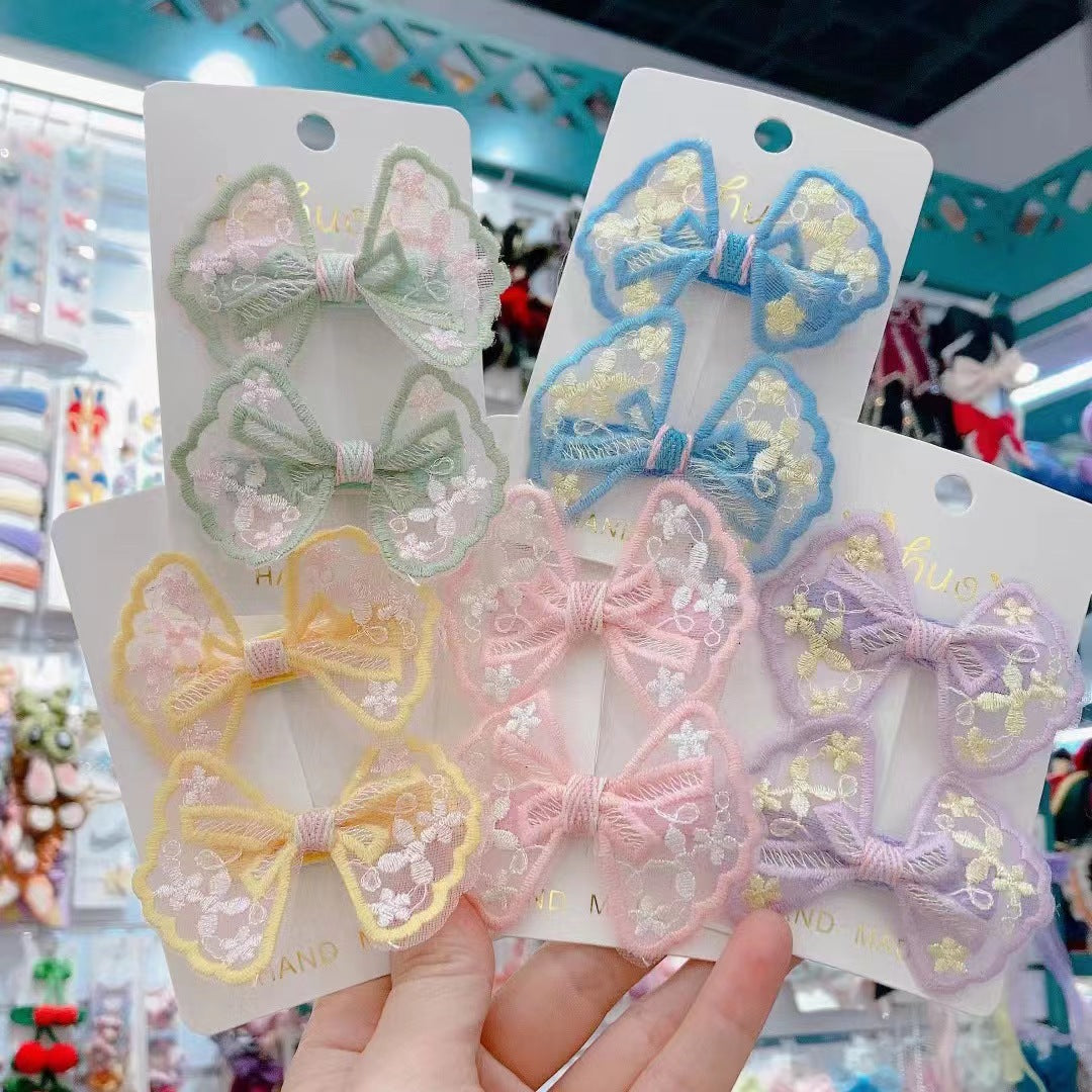 Bow hair clip