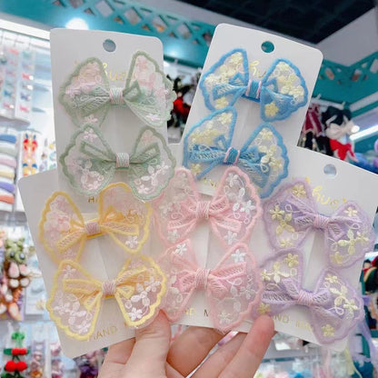 Bow hair clip