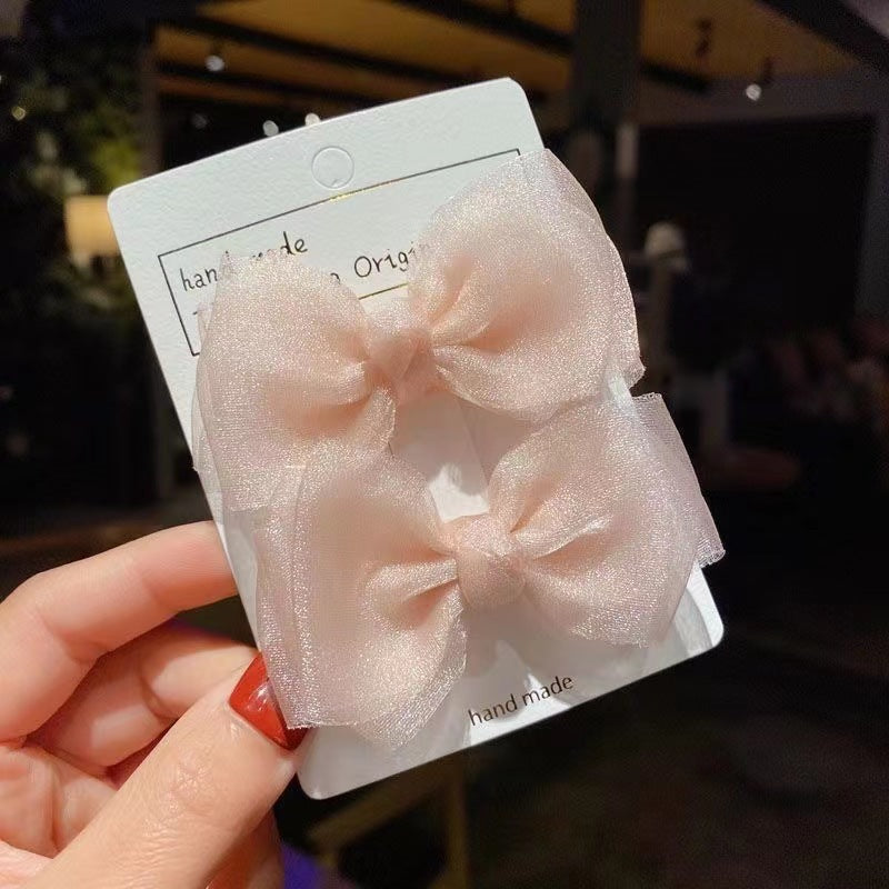 Bow hair clip