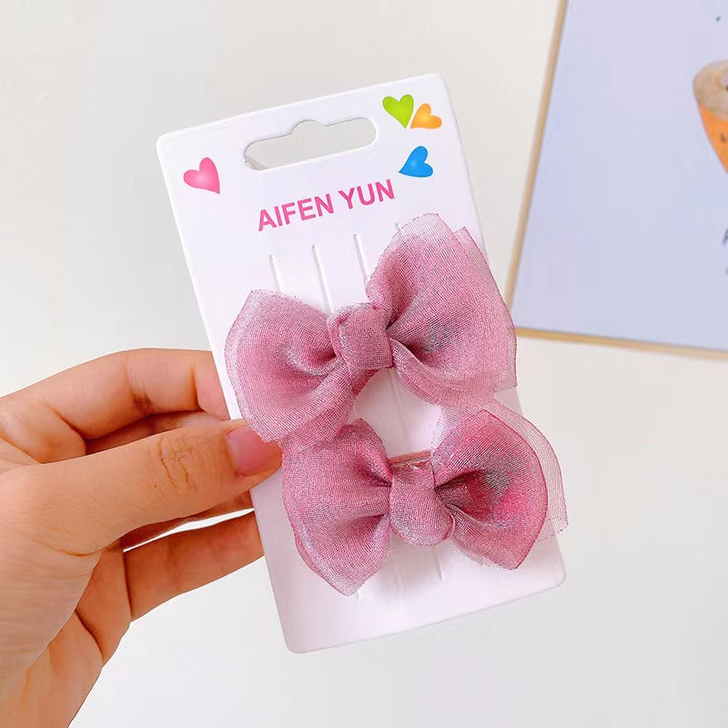 Bow hair clip