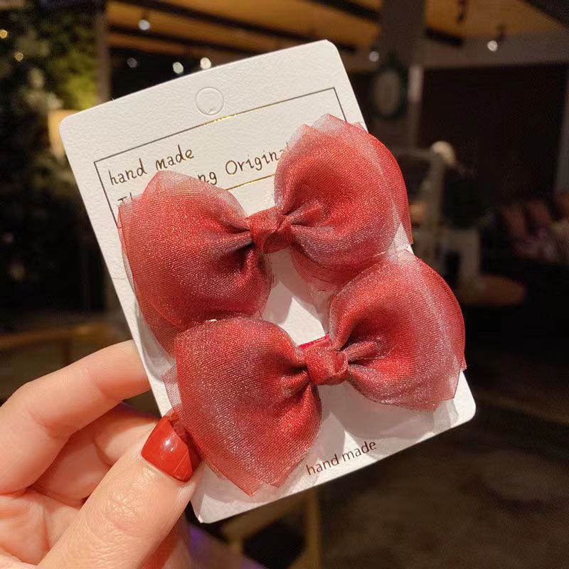 Bow hair clip