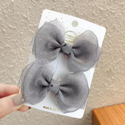 Bow hair clip