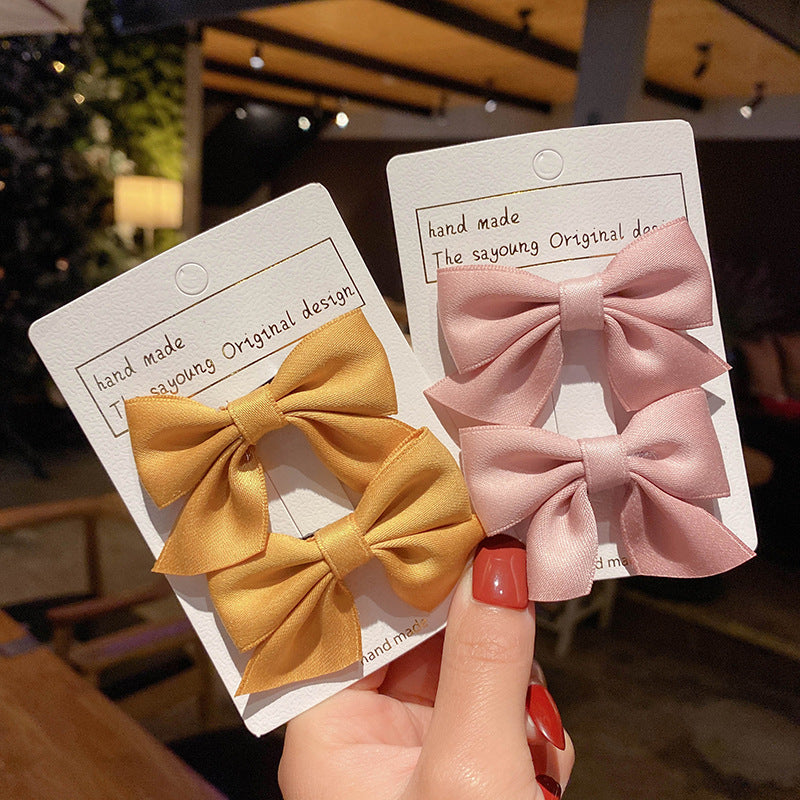 Bow hair clip