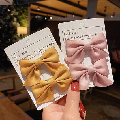 Bow hair clip