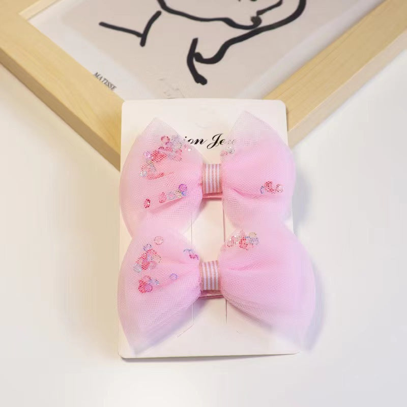 Bow hair clip
