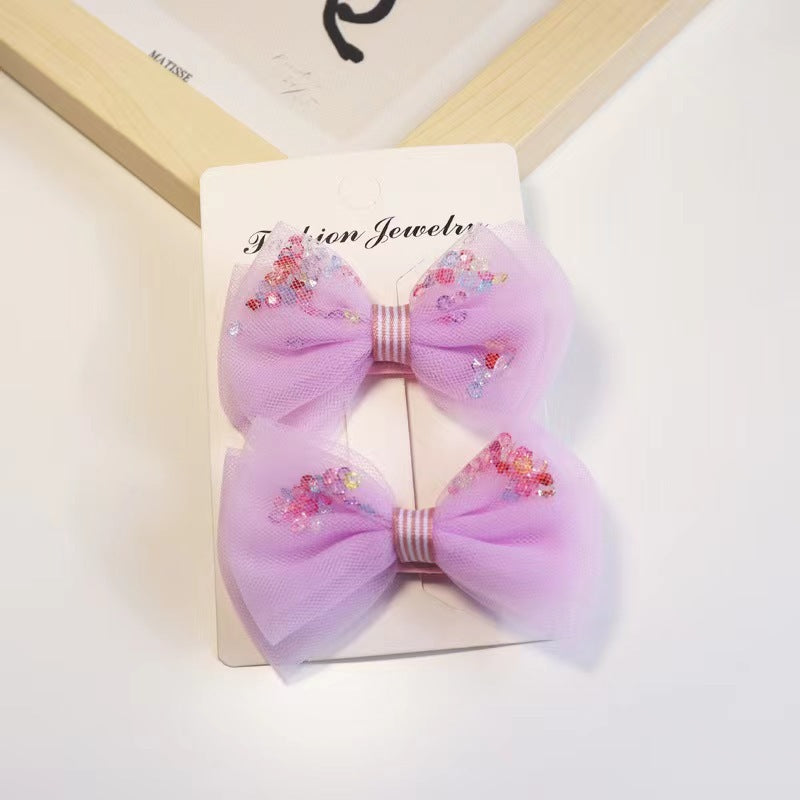Bow hair clip
