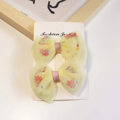 Bow hair clip